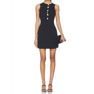 cult gaia black dress with gold Formal Dress | Bridesmaid Dress main image 1